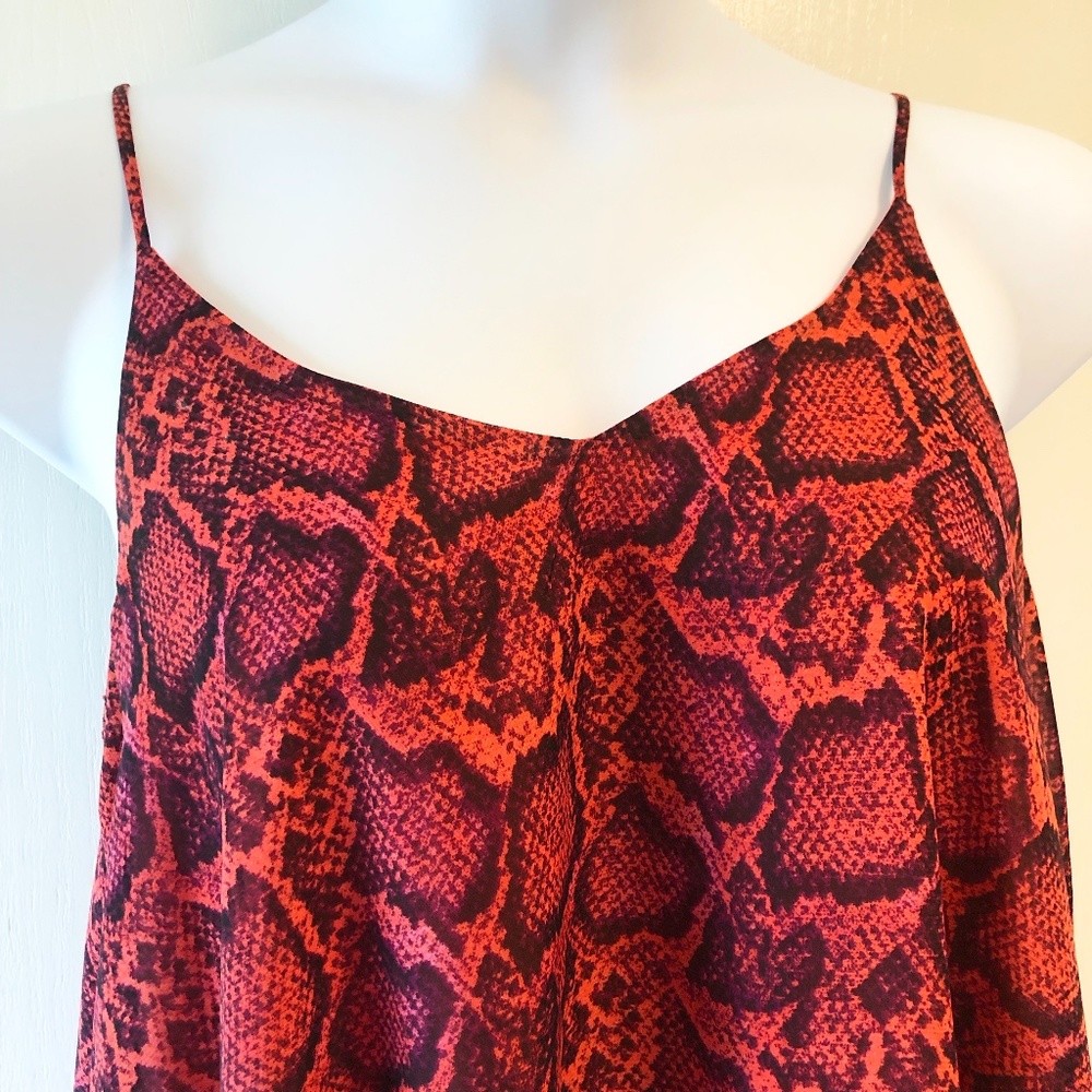Show Me Your MUMU Top Size: Medium Orange/Black